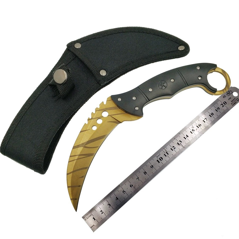 22CM/8.66'' CSGO Talon Knife Sharp Blade Knife