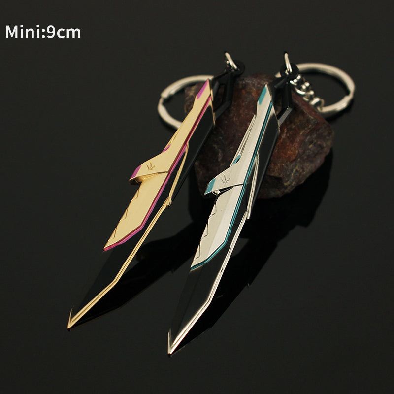 Metal XERØFANG Knife Keychain