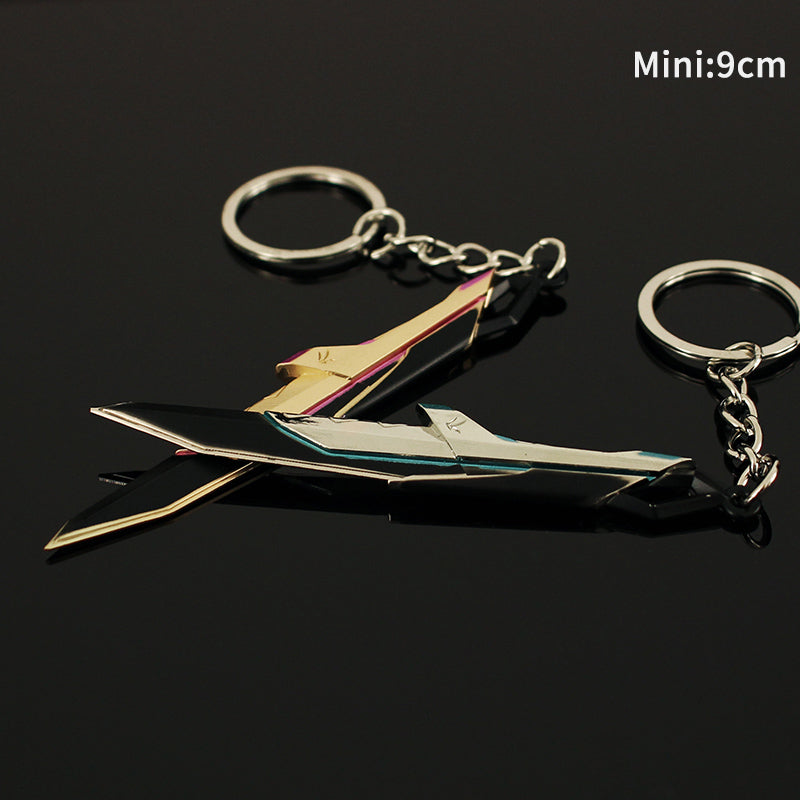 Metal XERØFANG Knife Keychain