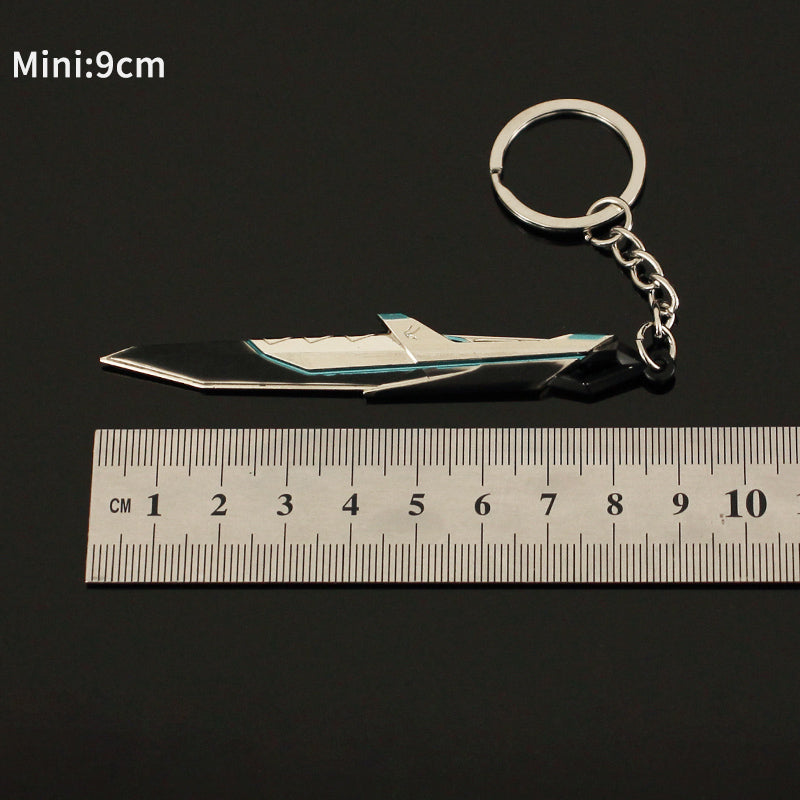 Metal XERØFANG Knife Keychain