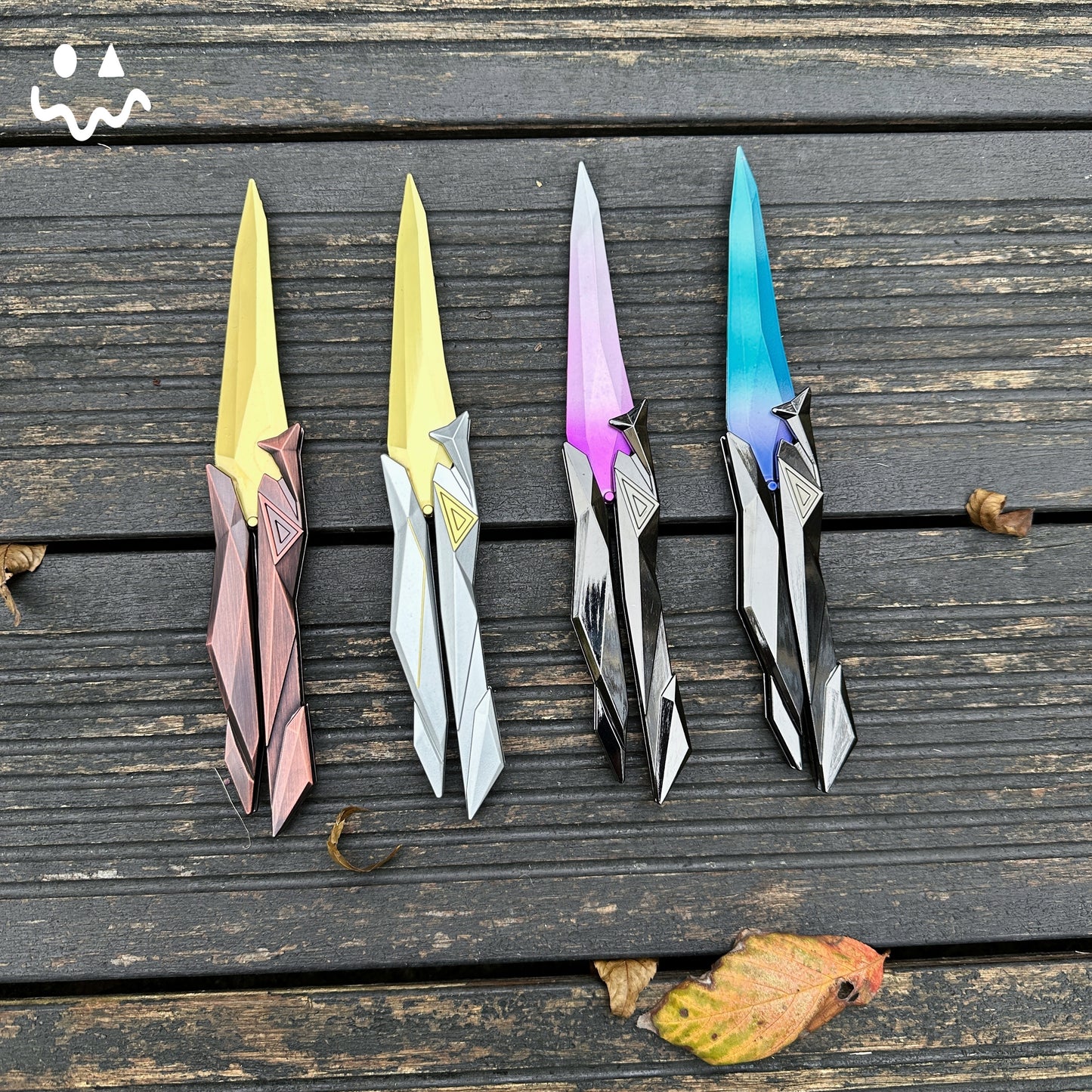 22CM/8.6" Metal Singularity Butterfly Trainer Blunt Knife