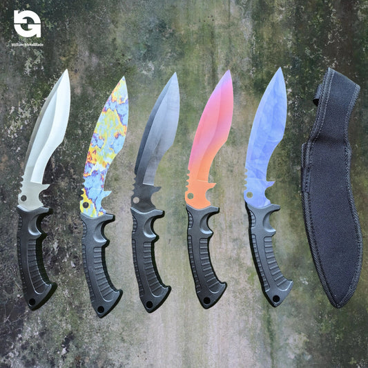 28cm/11'' GO Game Blunt Blades Kukri Knife Props