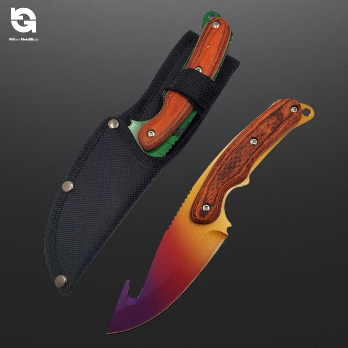 21cm/8.2'' CSGO High-quality Knife Steel  Sharp Tool