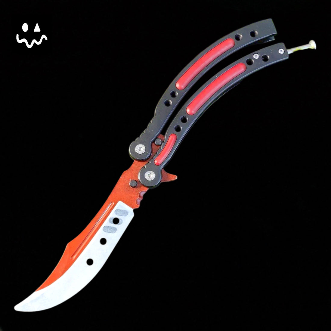CS Balisong Blunt Blade Trainer Metal Replica Collection