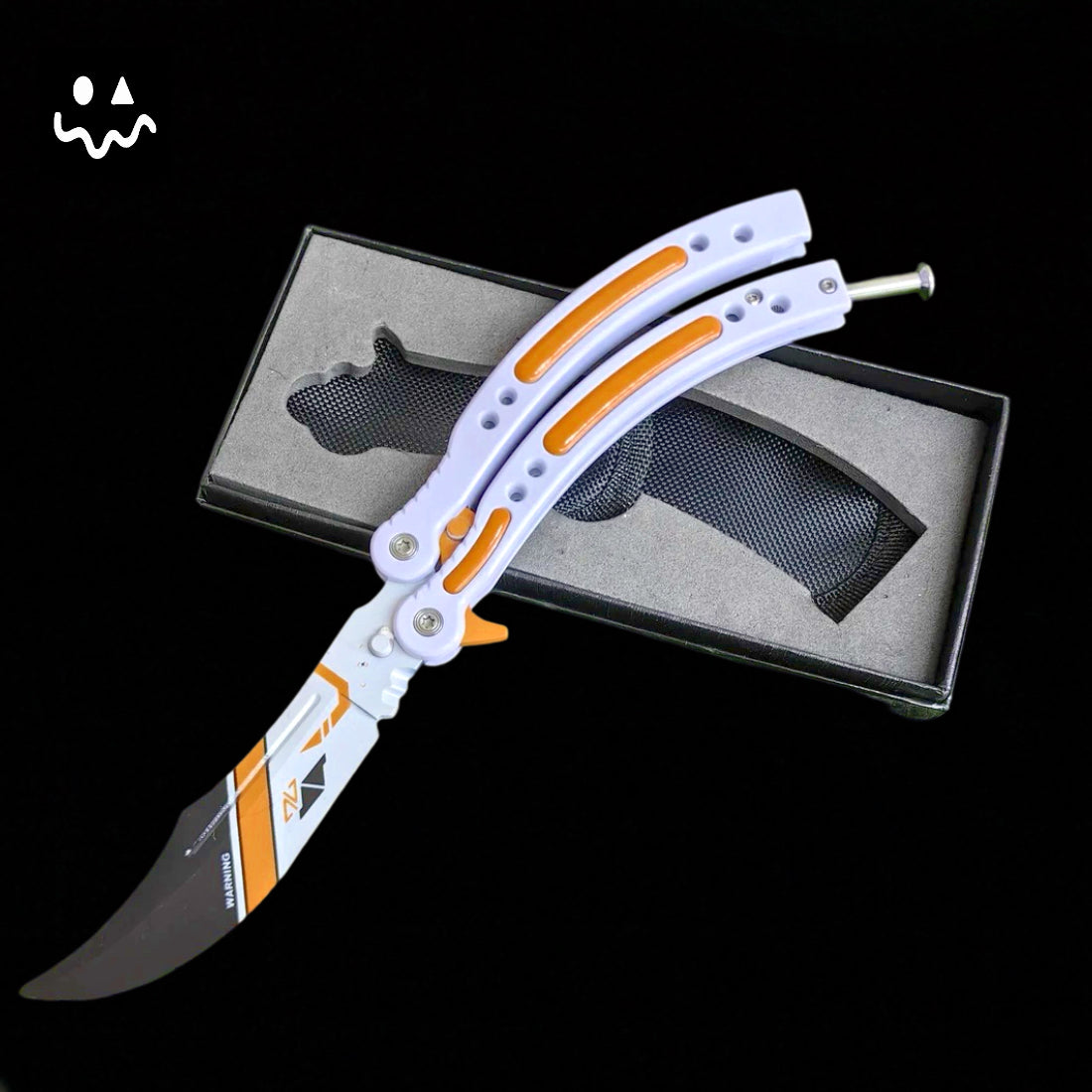 CS Balisong Blunt Blade Trainer Metal Replica Collection