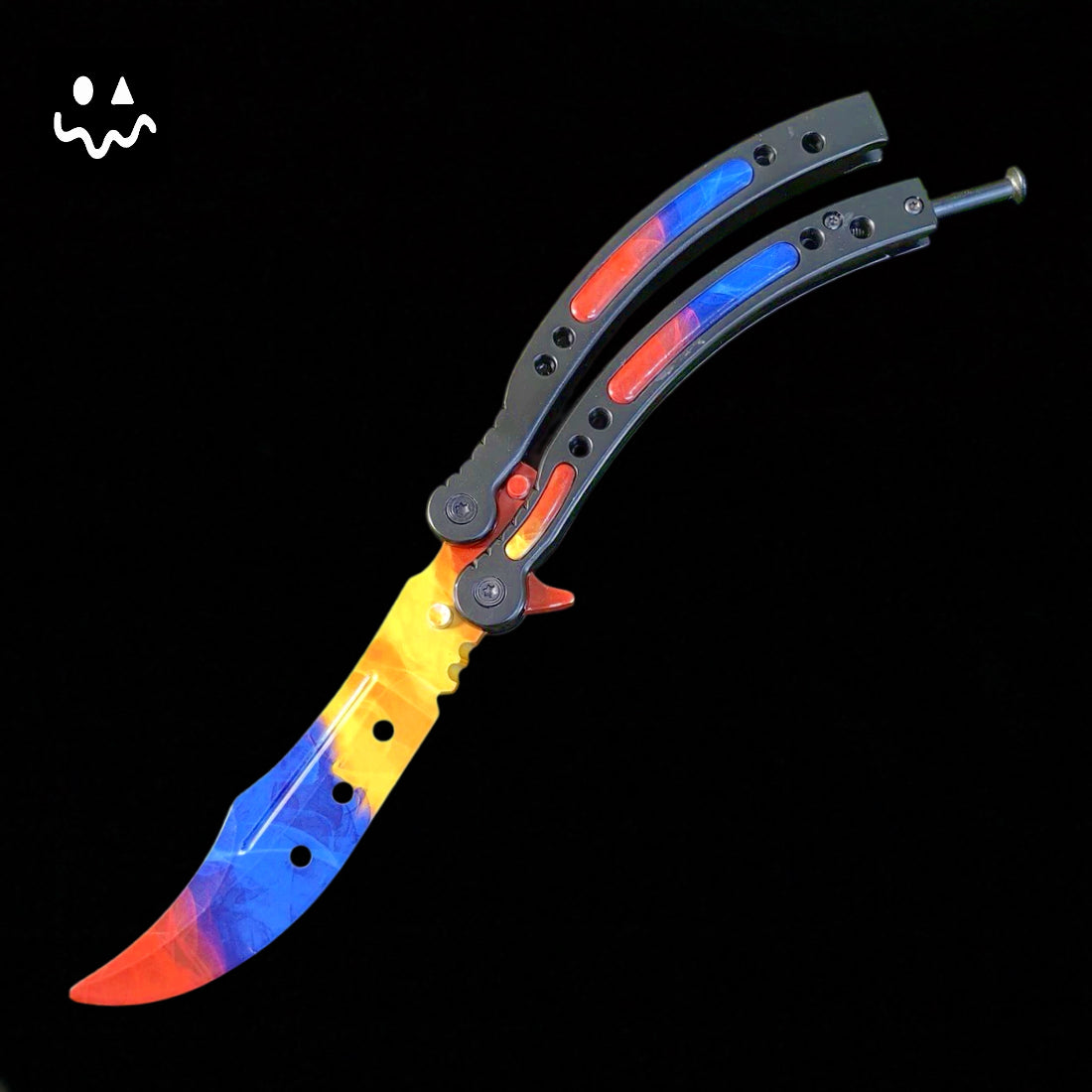 CS Balisong Blunt Blade Trainer Metal Replica Collection