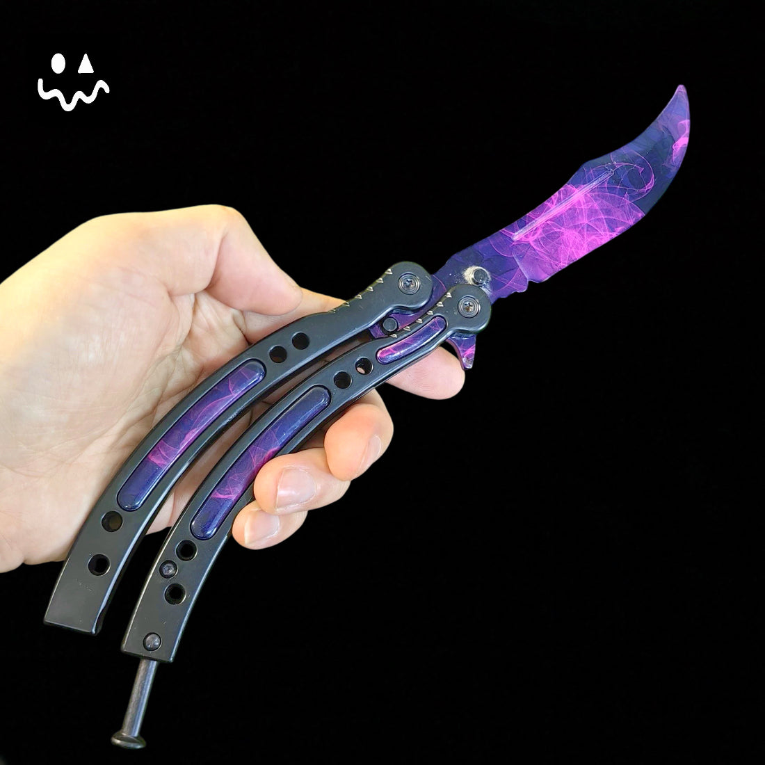 CS Balisong Blunt Blade Trainer Metal Replica Collection