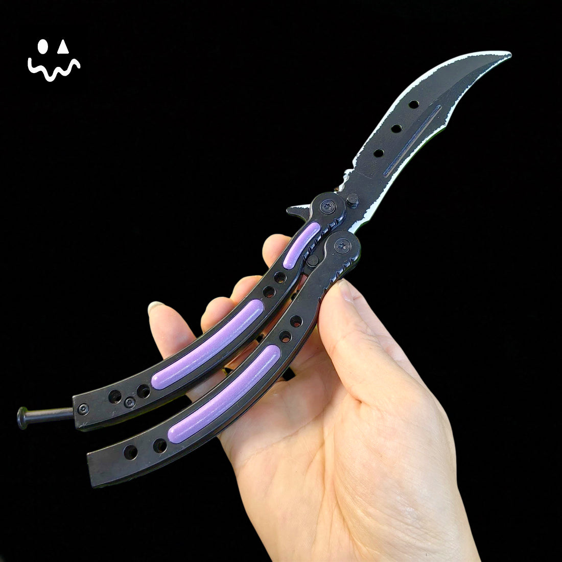 CS Balisong Blunt Blade Trainer Metal Replica Collection
