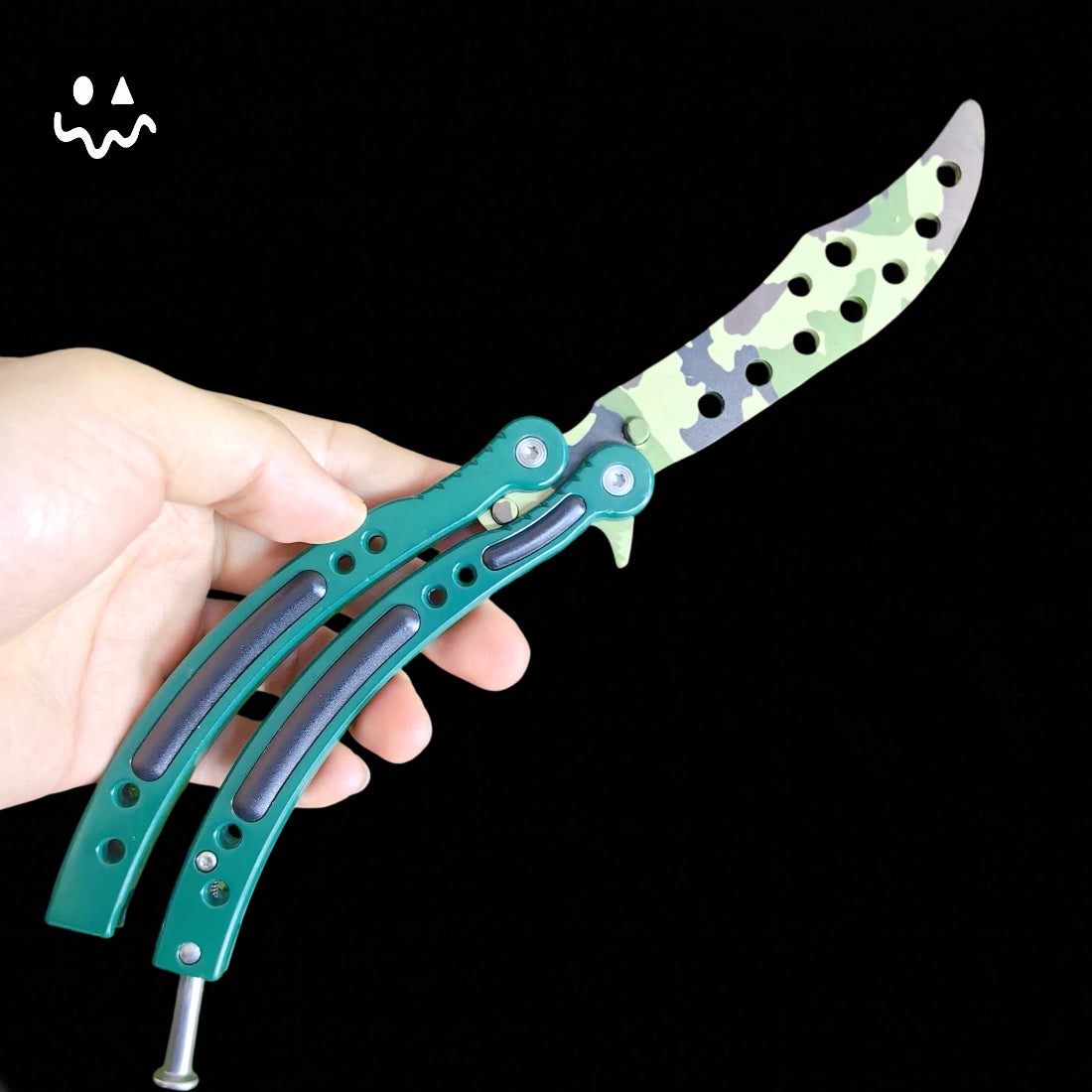 CS Balisong Blunt Blade Trainer Metal Replica Collection