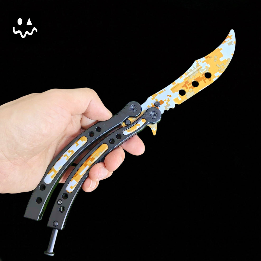 CS Balisong Blunt Blade Trainer Metal Replica Collection