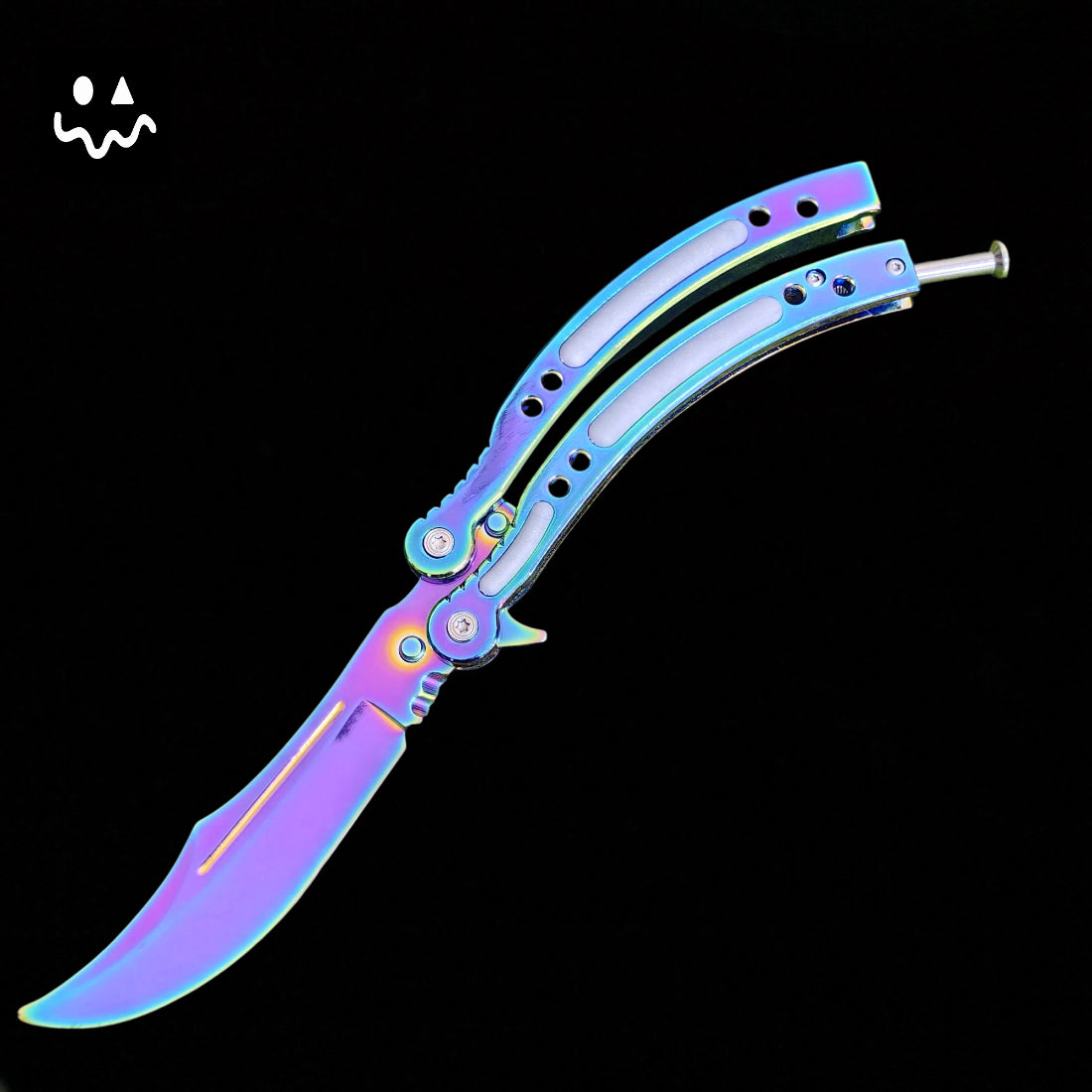 CS Balisong Blunt Blade Trainer Metal Replica Collection