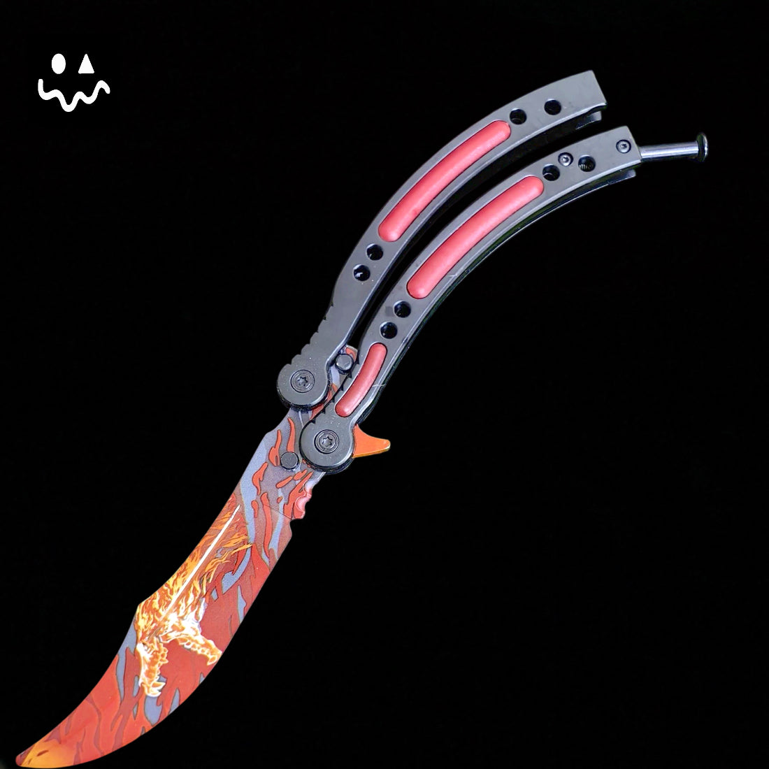 CS Balisong Blunt Blade Trainer Metal Replica Collection