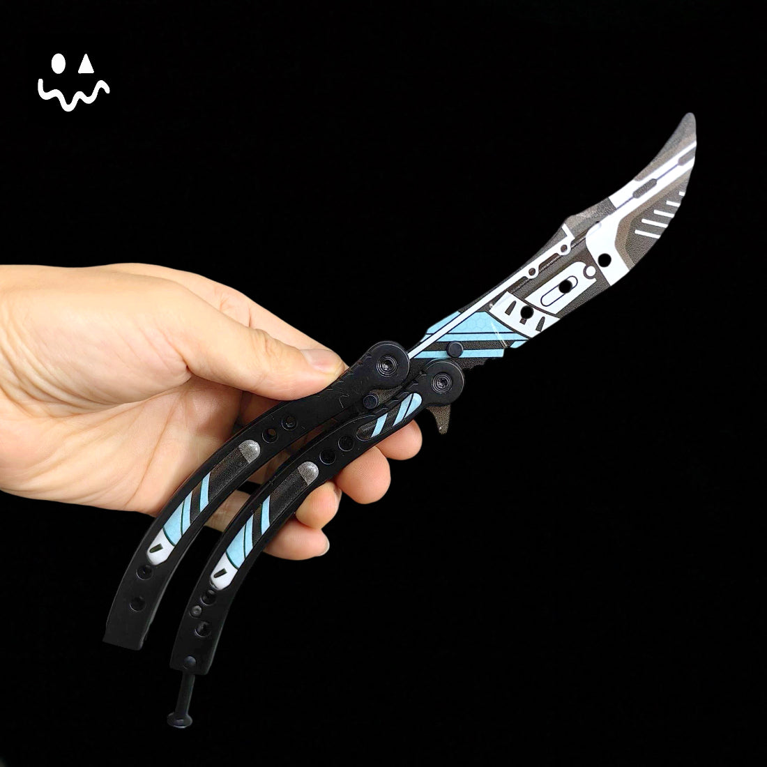 CS Balisong Blunt Blade Trainer Metal Replica Collection