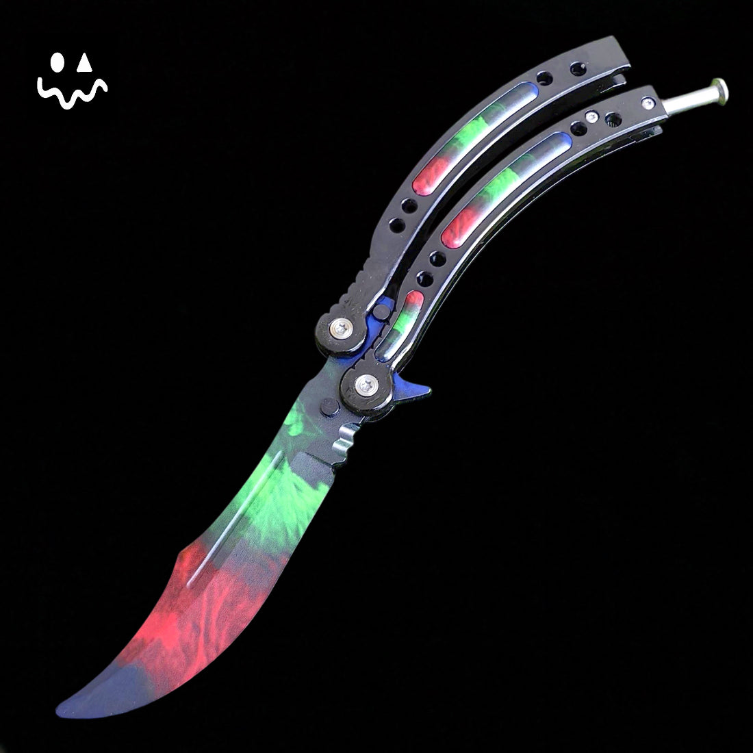 CS Balisong Blunt Blade Trainer Metal Replica Collection