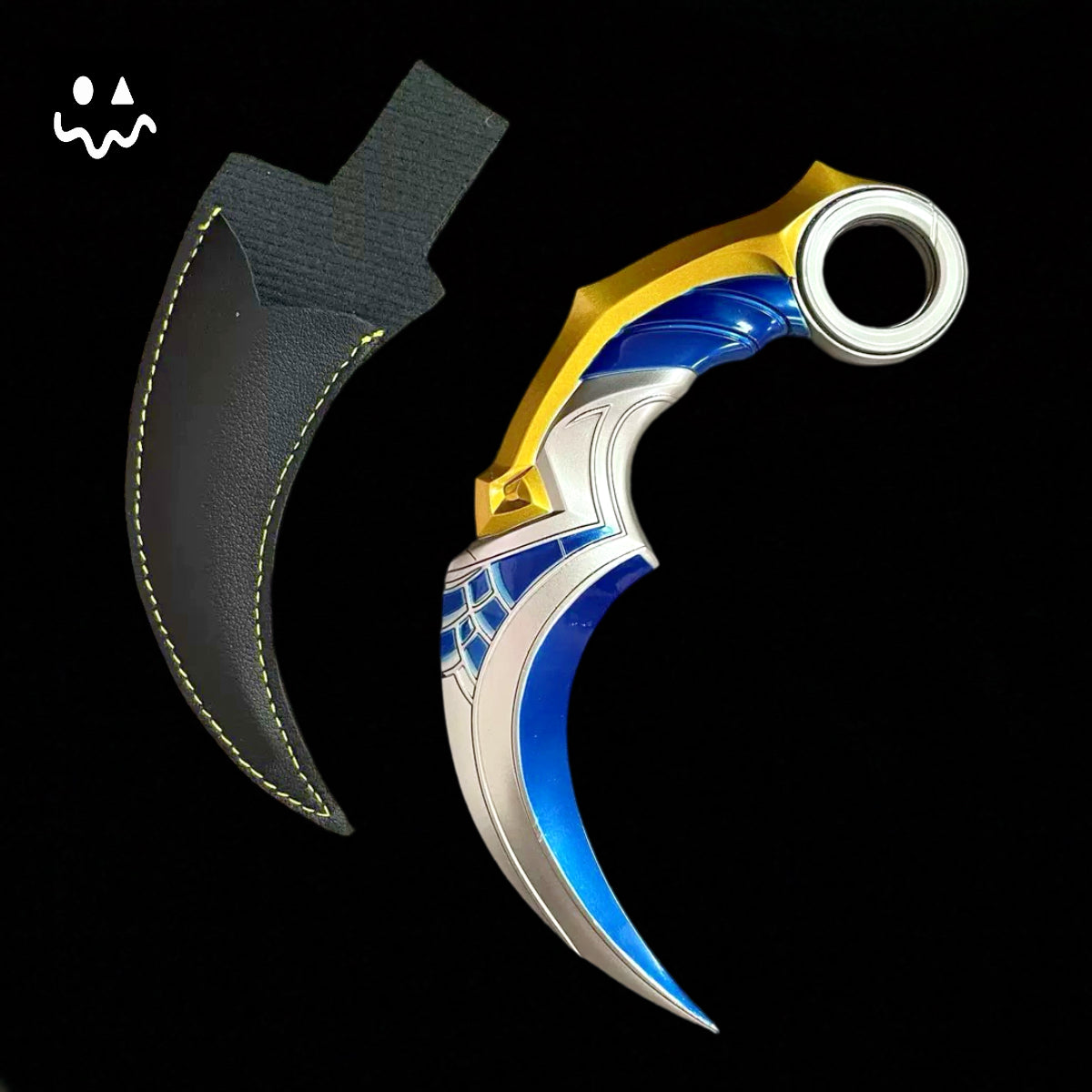 Val Celadon Shadow Claw Metal Karambit Replica