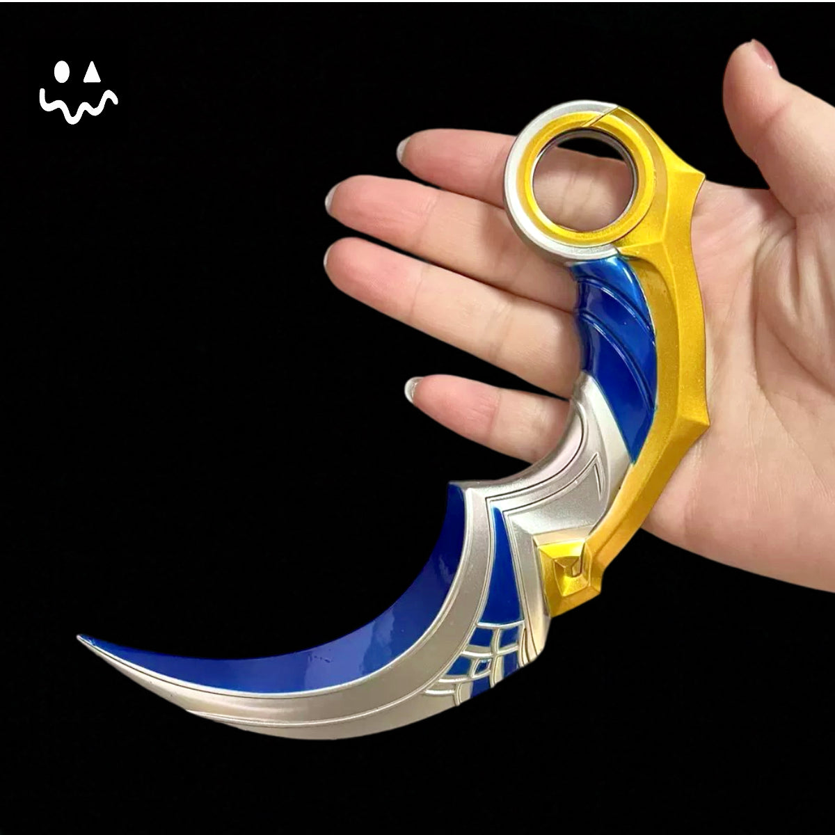 Val Celadon Shadow Claw Metal Karambit Replica
