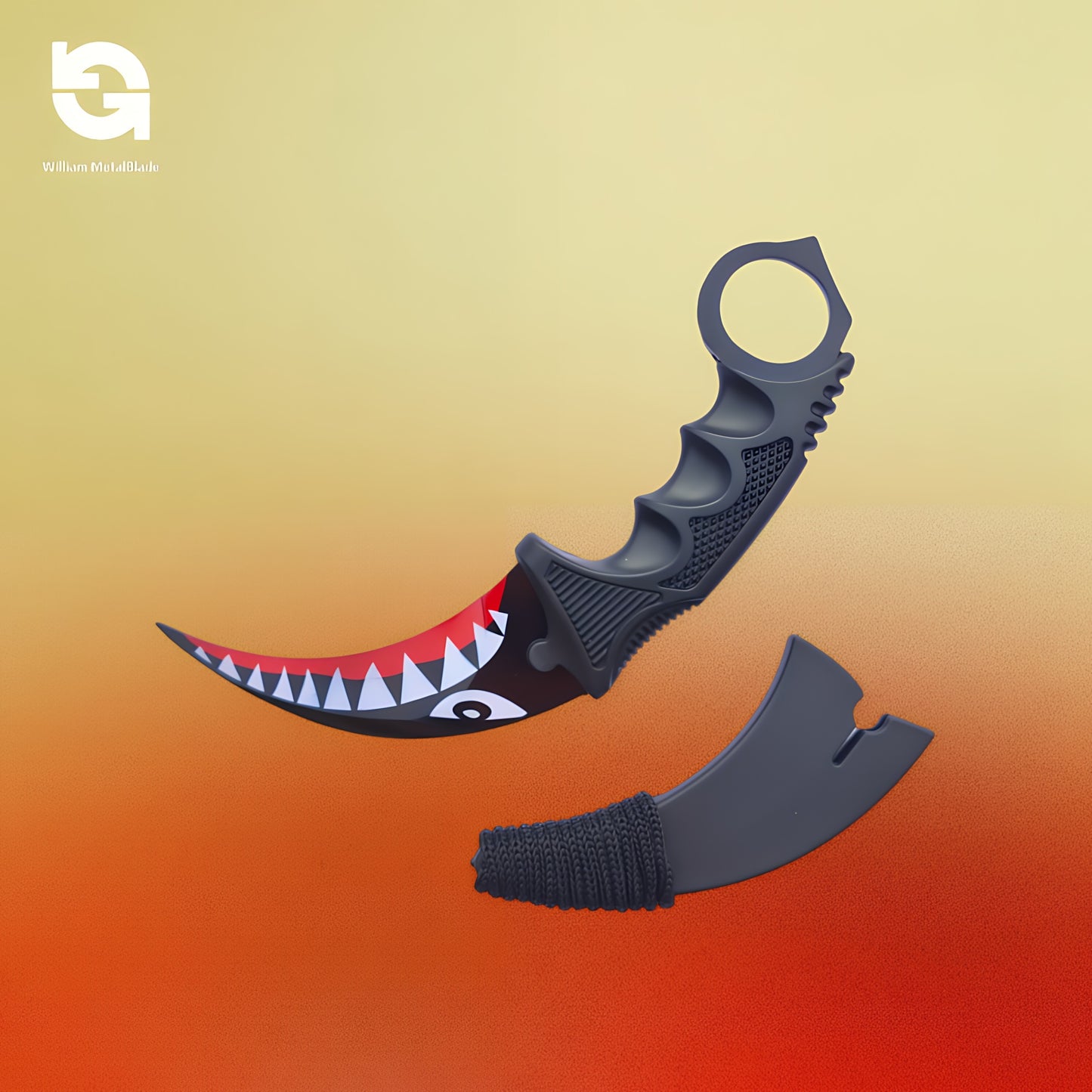 20cm/7.9'' CSGO Karambit Lore Blunt Blade Knife 30 In 1 Pack