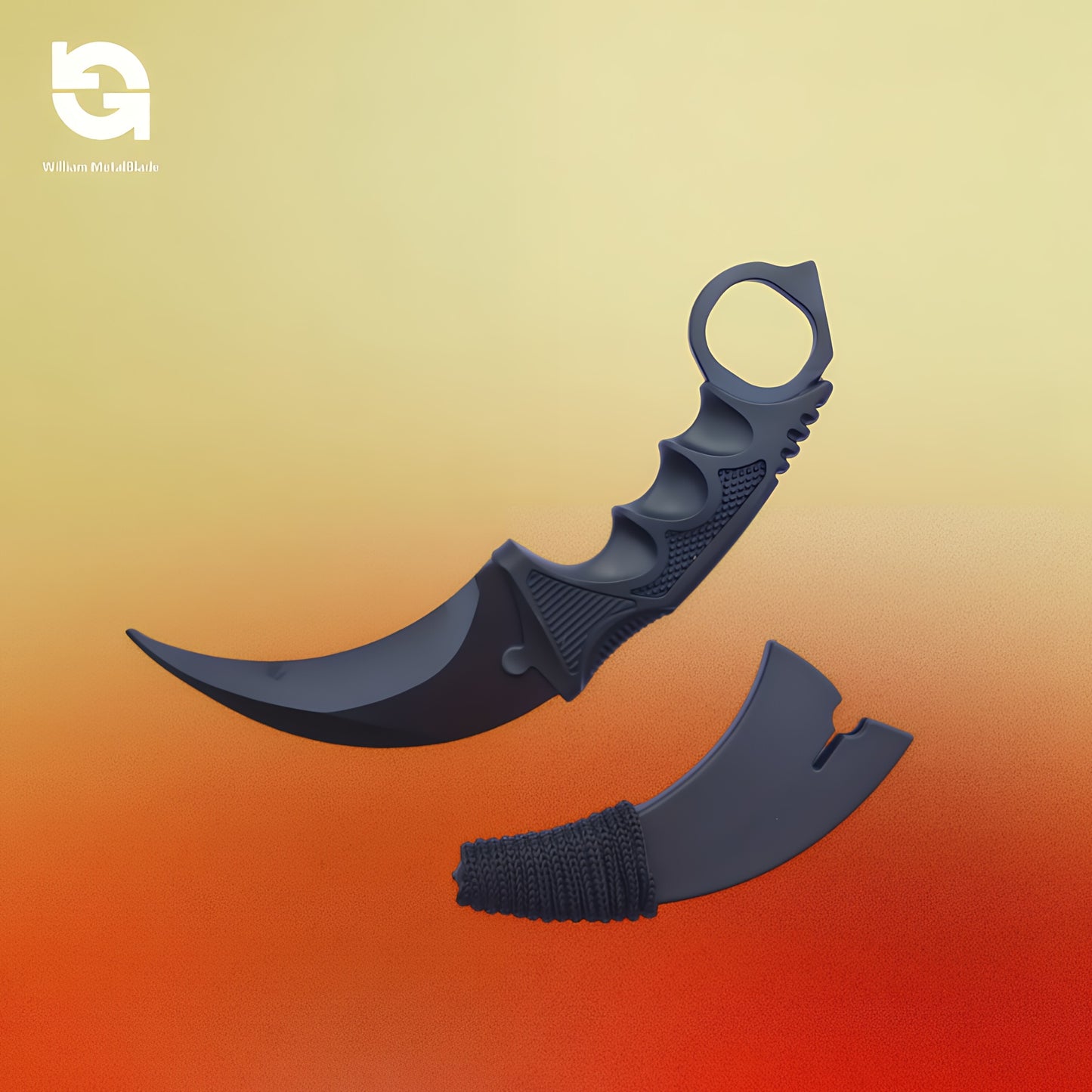 20cm/7.9'' CSGO Karambit Lore Blunt Blade Knife 30 In 1 Pack