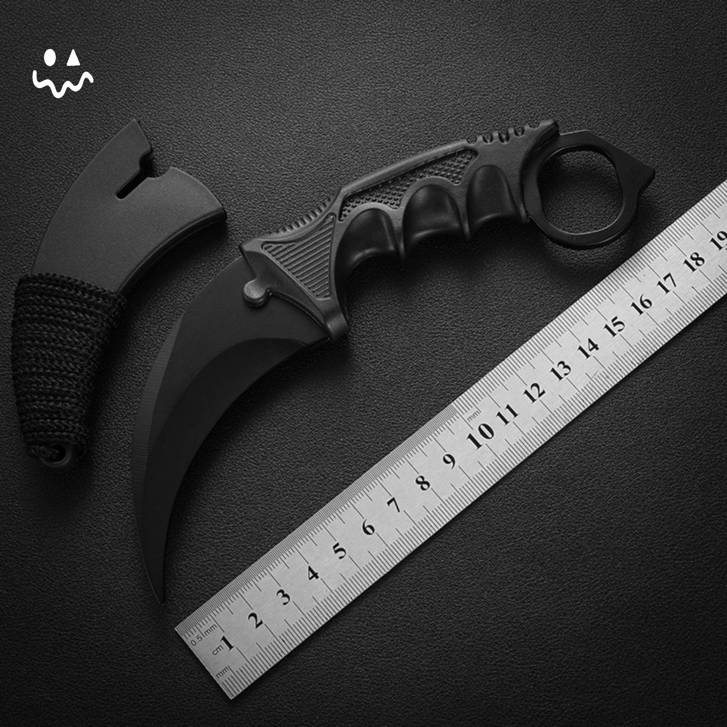 20cm/7.9'' CSGO Karambit Lore Blunt Blade Knife