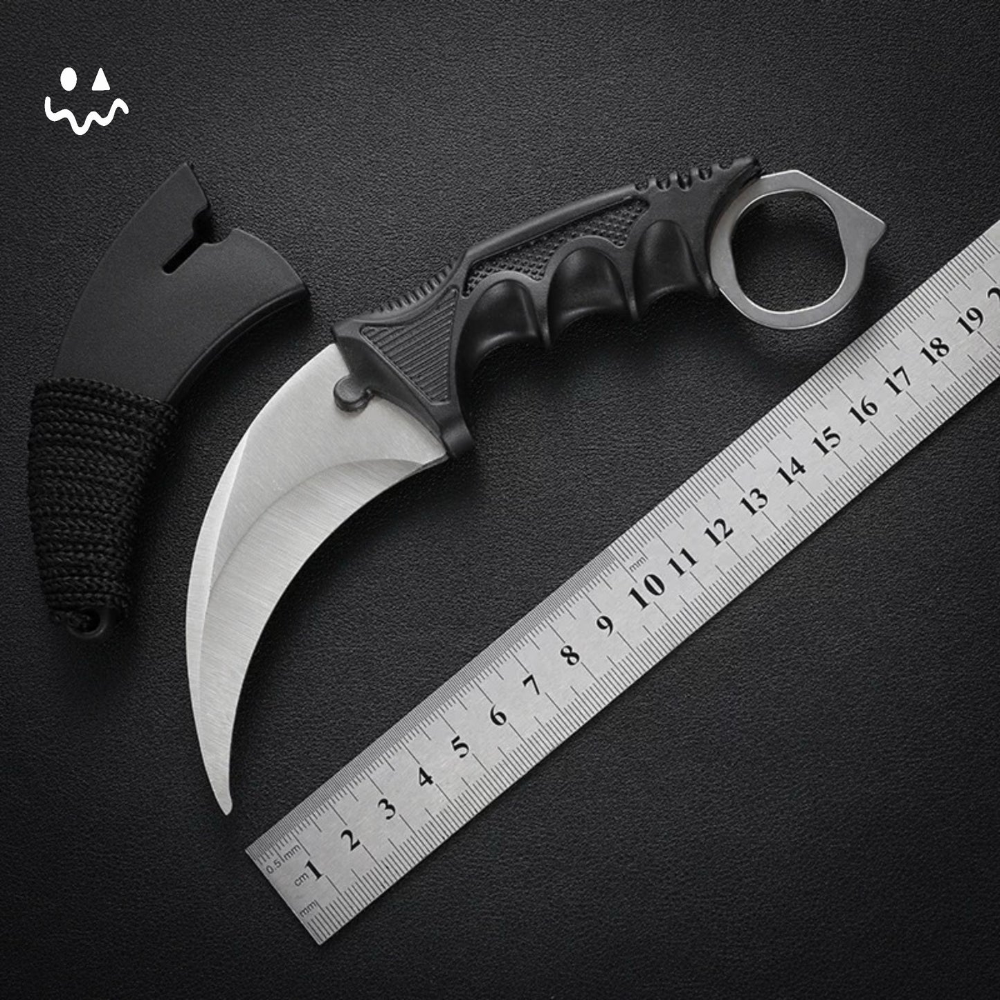20cm/7.9'' CSGO Karambit Lore Blunt Blade Knife