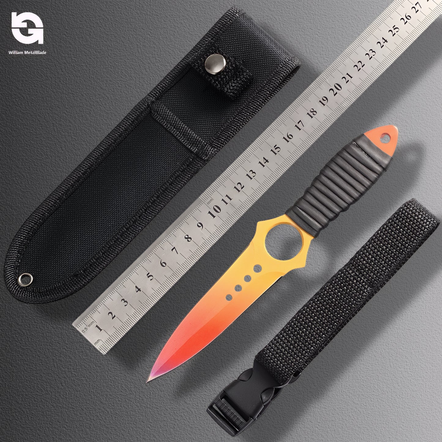 21cm/8.2'' CSGO Sharp Kunai Knife Sharp Blade