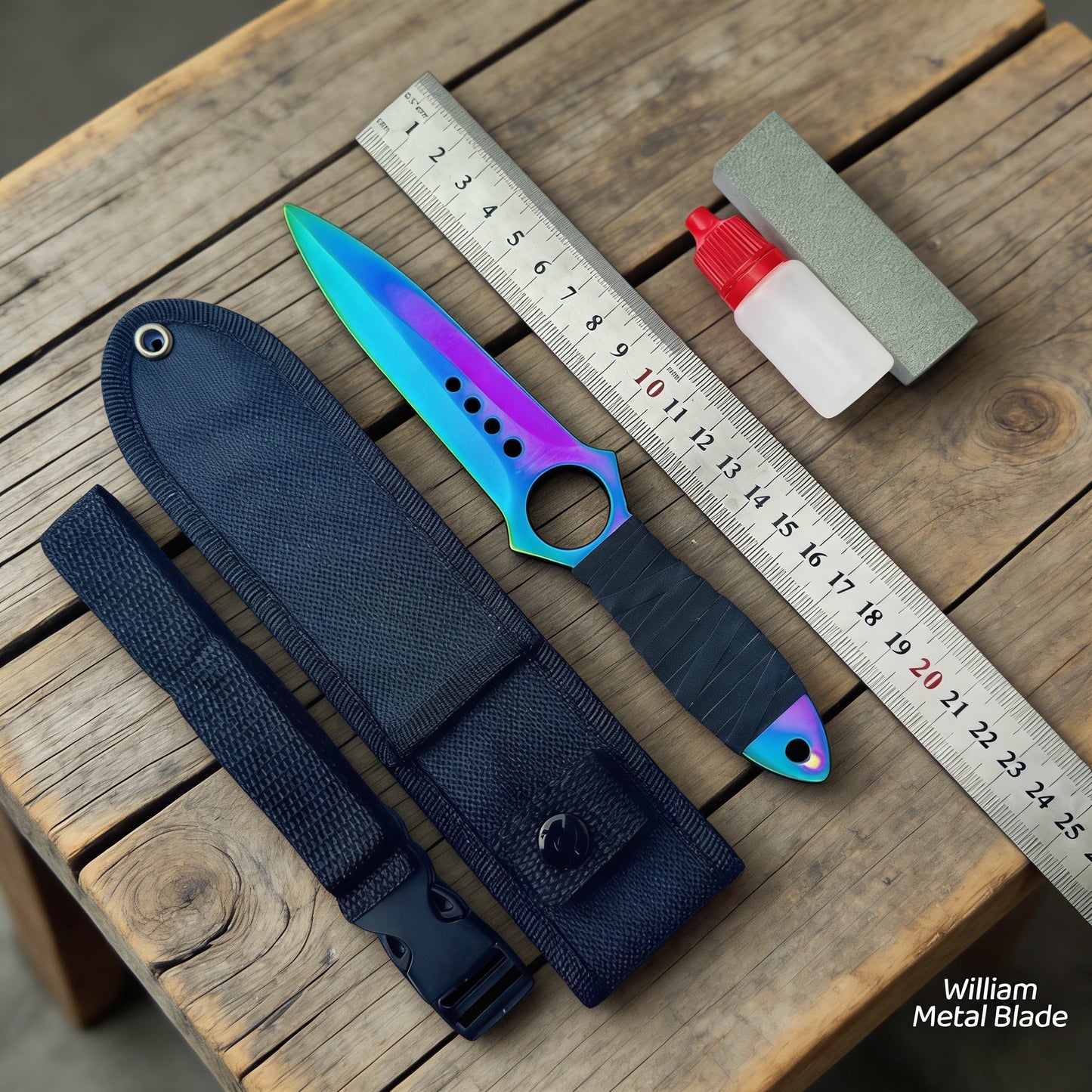 21cm/8.2'' CSGO Sharp Kunai Knife Sharp Blade