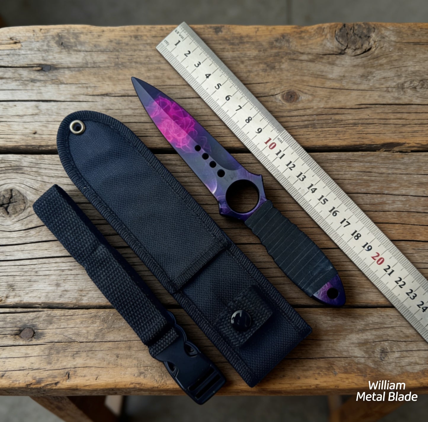 21cm/8.2'' CSGO Sharp Kunai Knife Sharp Blade