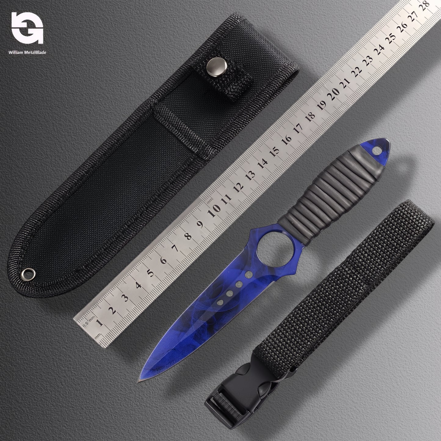 21cm/8.2'' CSGO Sharp Kunai Knife Sharp Blade