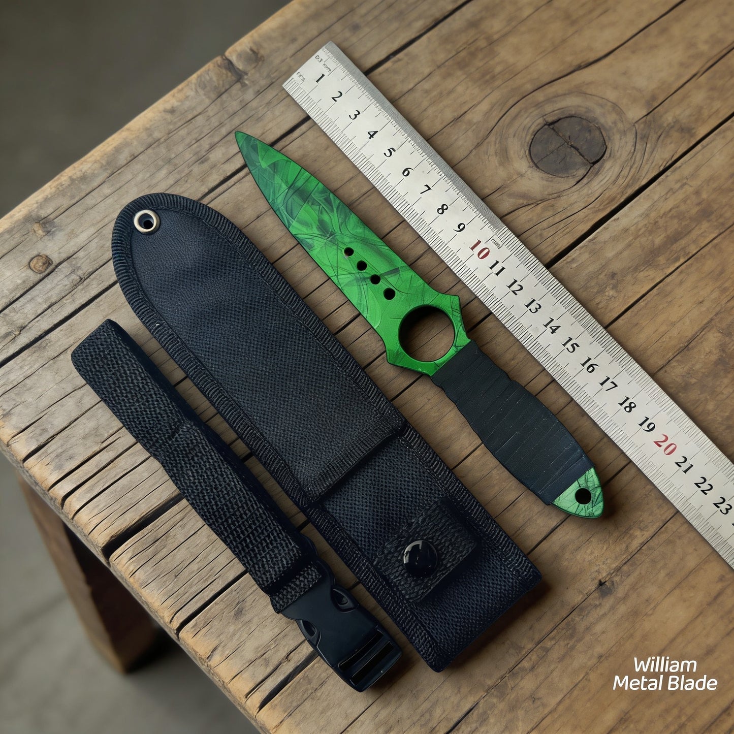 21cm/8.2'' CSGO Sharp Kunai Knife Sharp Blade
