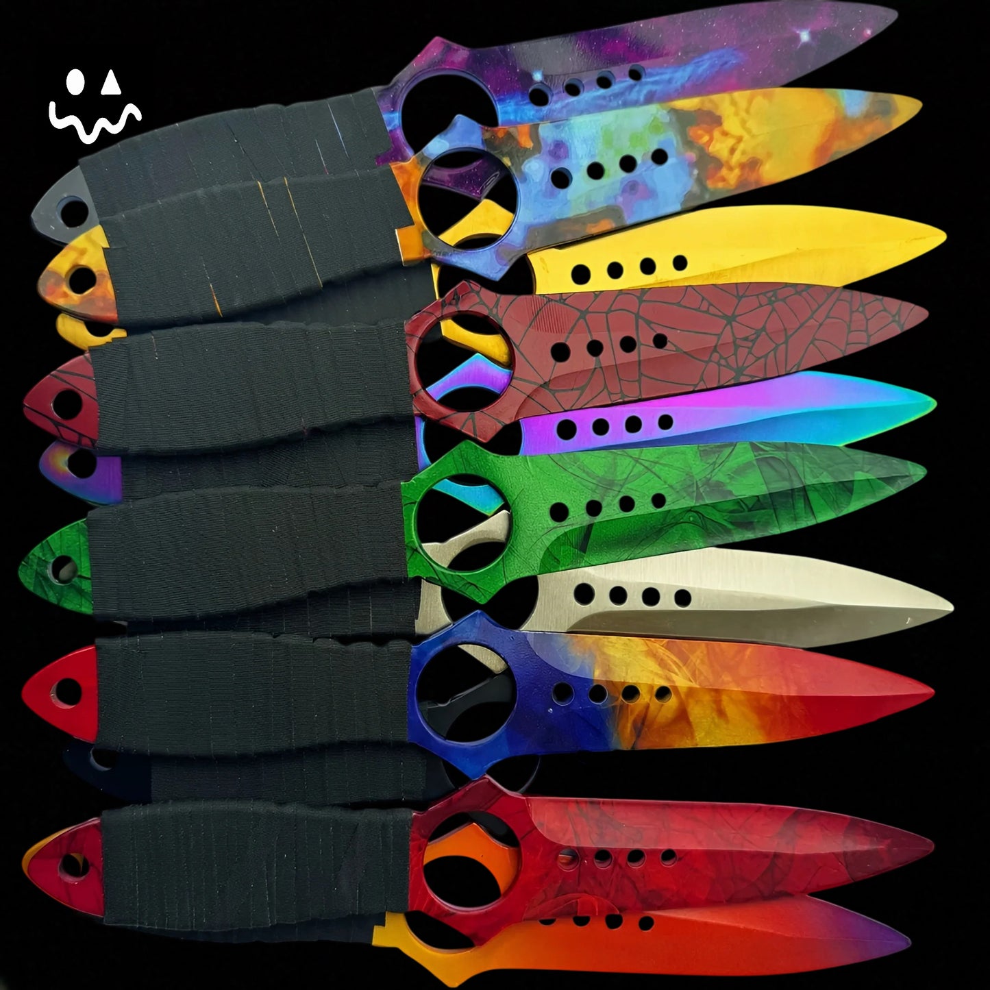 21cm/8.2'' CSGO Sharp Kunai Knife Sharp Blade