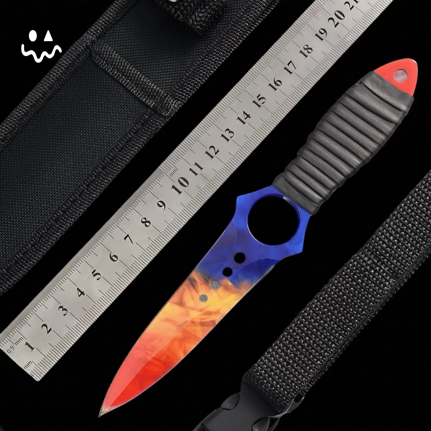 21cm/8.2'' CSGO Sharp Kunai Knife Sharp Blade