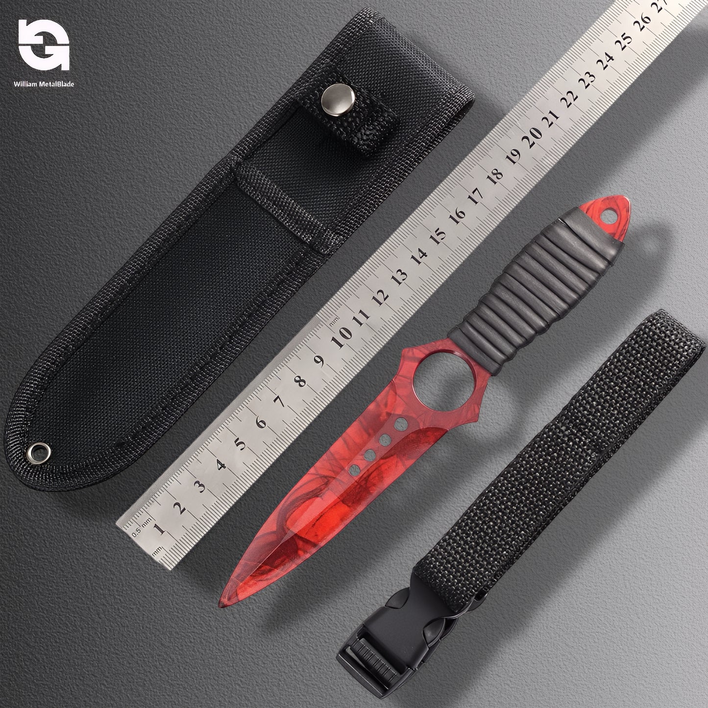 21cm/8.2'' CSGO Sharp Kunai Knife Sharp Blade
