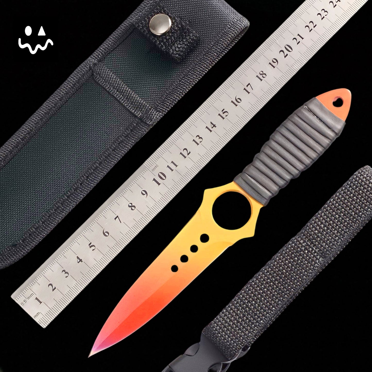 21cm/8.2'' CSGO Sharp Kunai Knife Sharp Blade