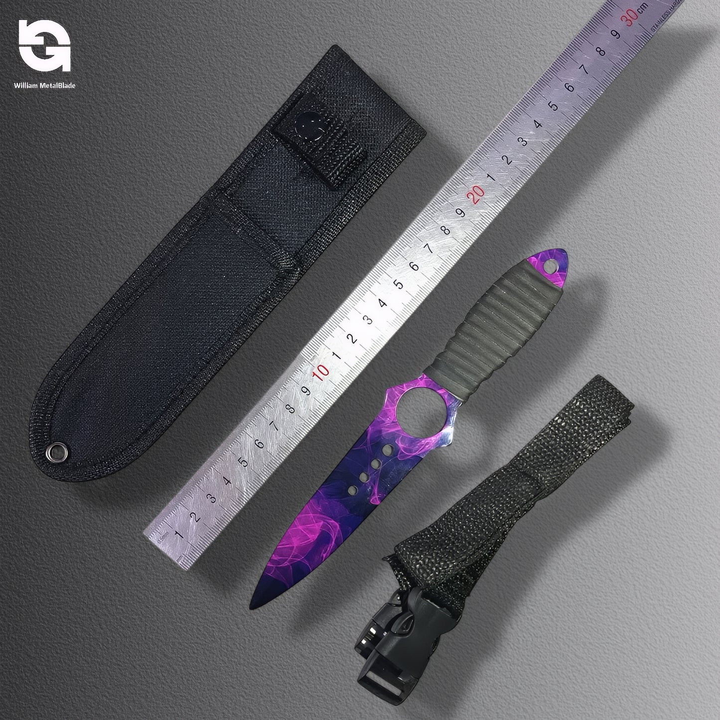 21cm/8.2'' CSGO Sharp Kunai Knife Sharp Blade