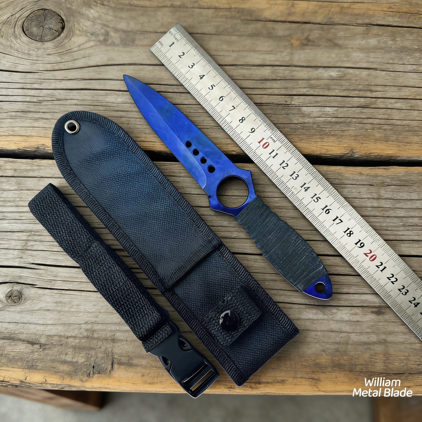 21cm/8.2'' CSGO Sharp Kunai Knife Sharp Blade