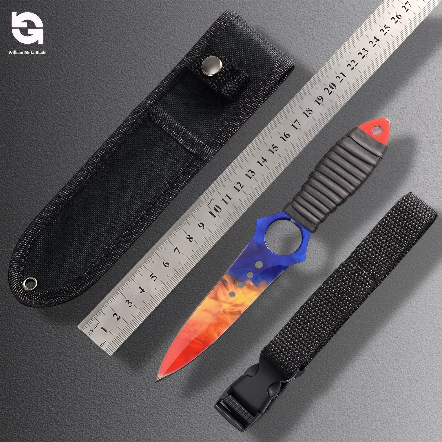 21cm/8.2'' CSGO Sharp Kunai Knife Sharp Blade