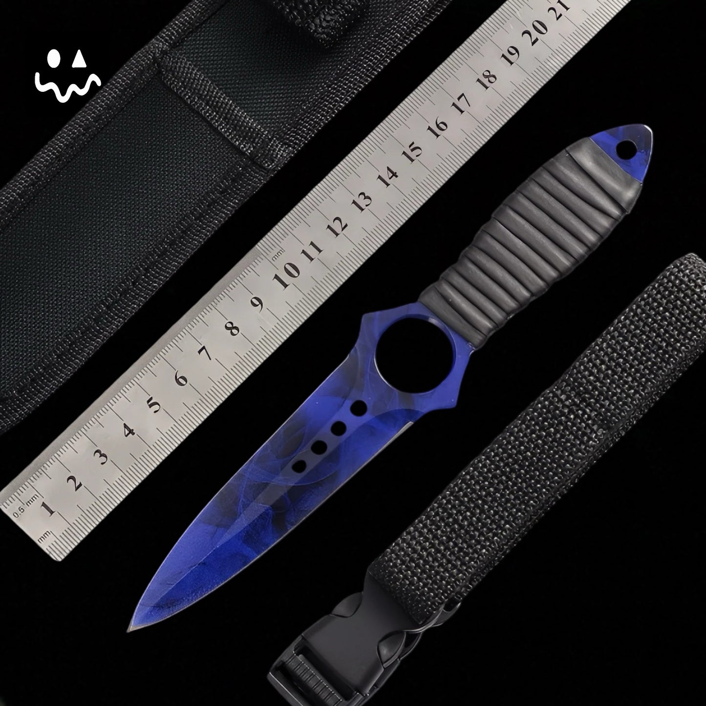 21cm/8.2'' CSGO Sharp Kunai Knife Sharp Blade