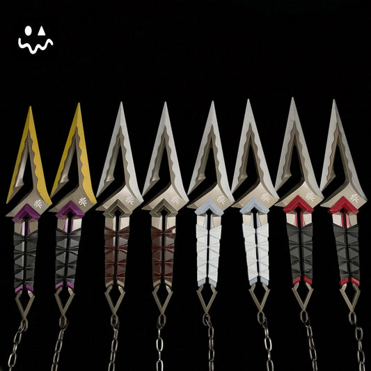 22CM/8.6" Metal Kuronami no Yaiba Life Size Replica In Real Life