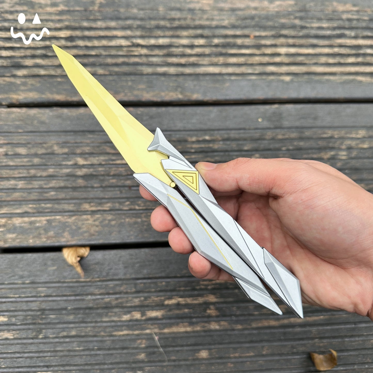 22CM/8.6" Metal Singularity Butterfly Trainer Blunt Knife