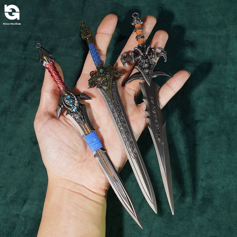 22CM/8.7" WOW Classical Weapon Collection 3 in 1 Pack