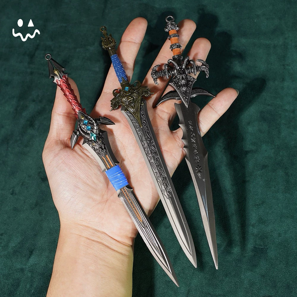 22CM/8.7" WOW Classical Weapon Collection 3 in 1 Pack