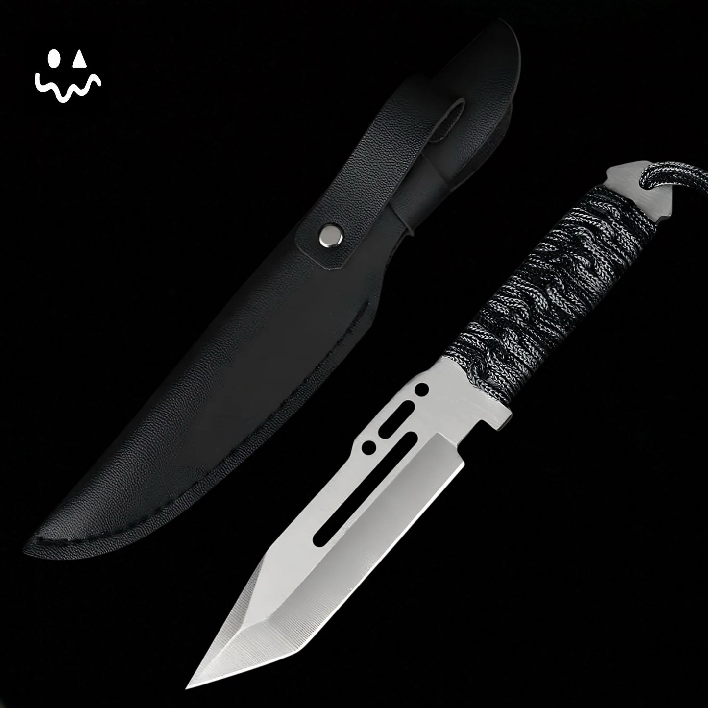 22cm/8.66'' CSGO High-quality Paracord Knife Steel  Sharp Replica