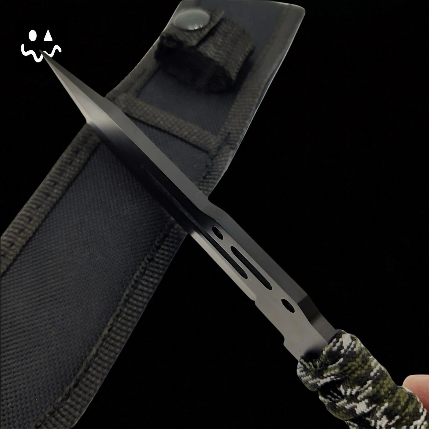 22cm/8.66'' CSGO High-quality Paracord Knife Steel  Sharp Replica