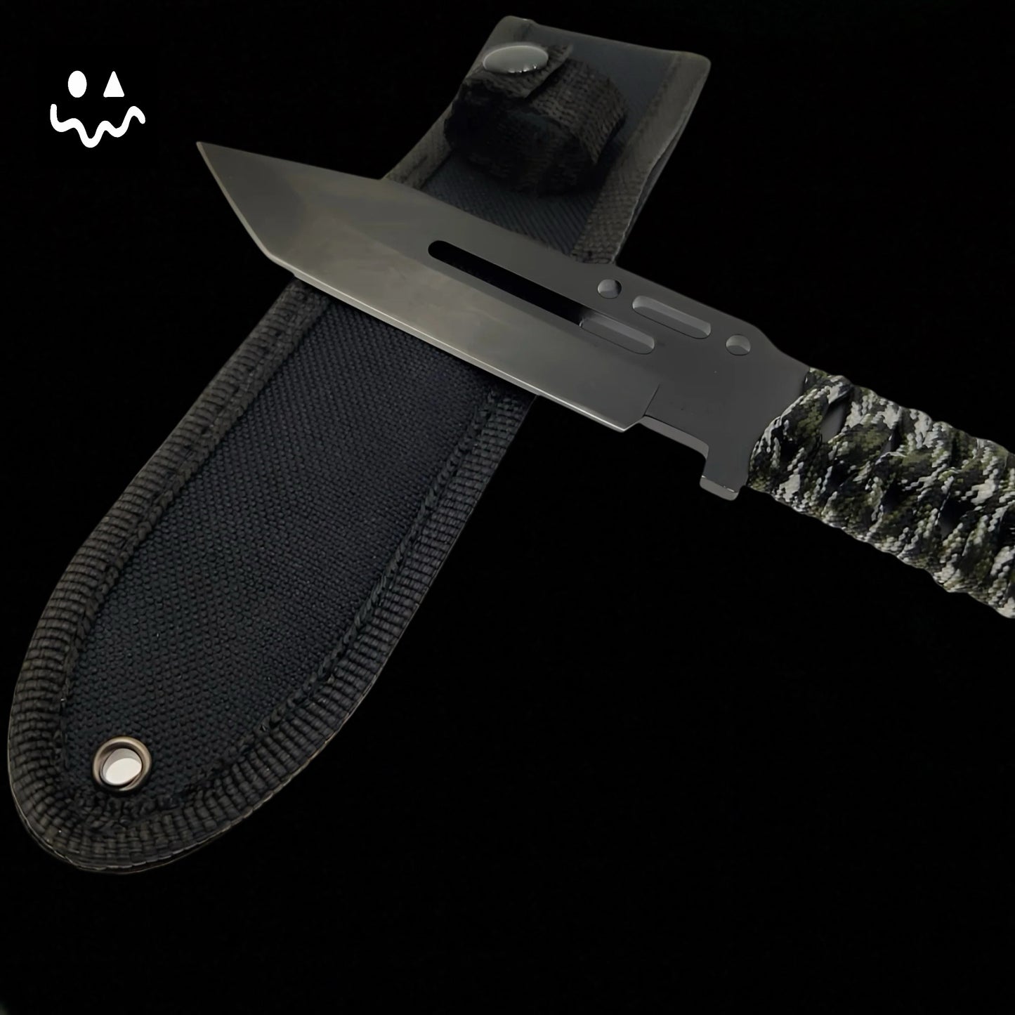 22cm/8.66'' CSGO High-quality Paracord Knife Steel  Sharp Replica