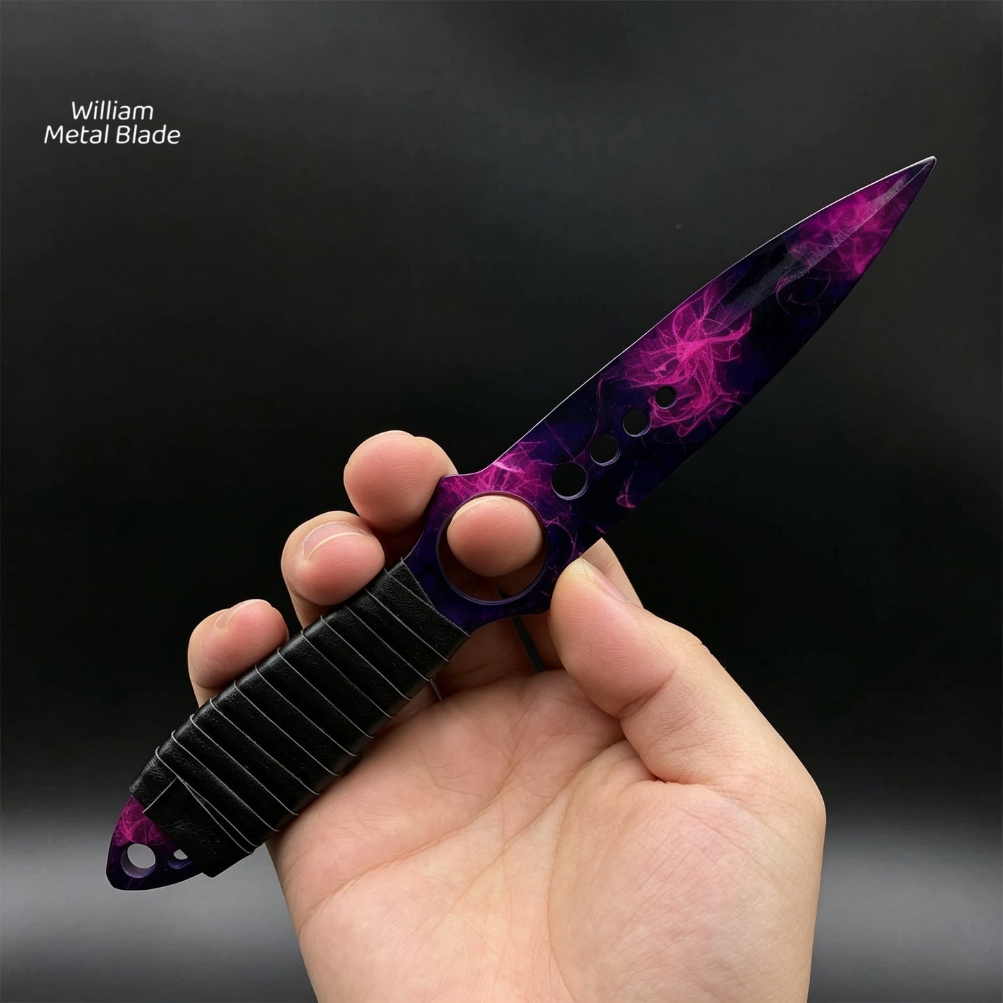 22cm/8.66'' CSGO Skeleton Knife High quality Blunt Blade Replica