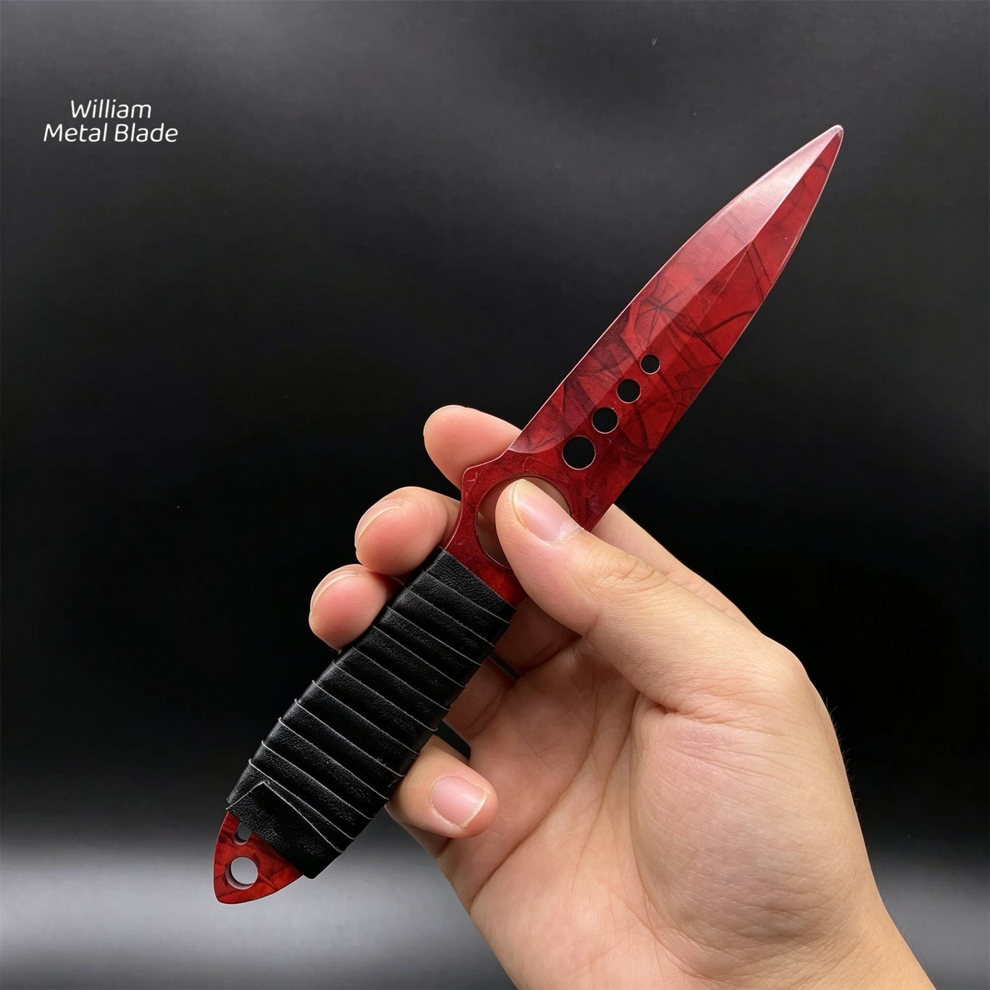 22cm/8.66'' CSGO Skeleton Knife High quality Blunt Blade Replica
