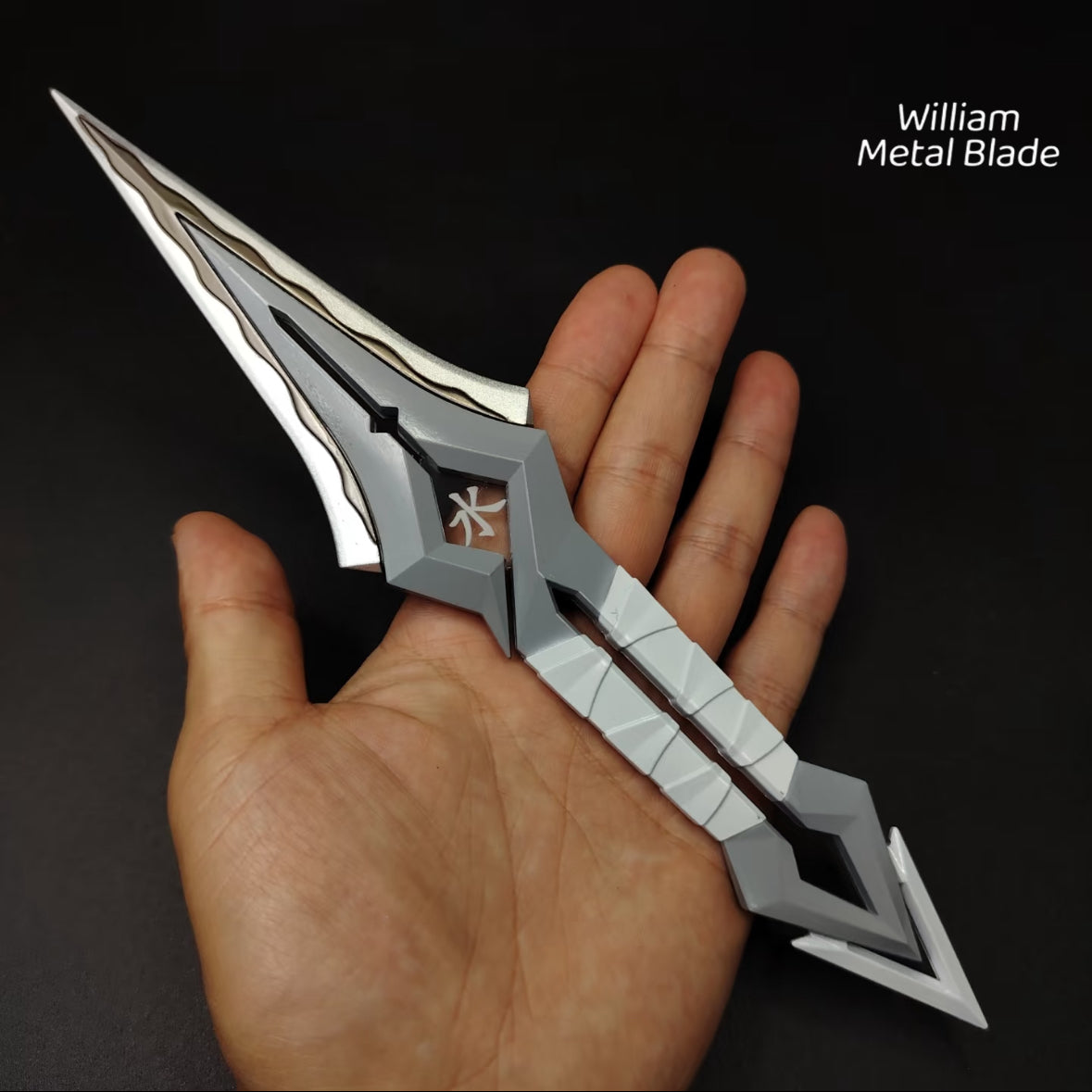 23CM/9.0" Kuronami Naru-Kami Metal Blunt Blade Kunai