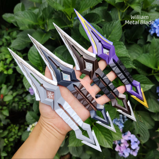 23CM/9.0" Kuronami Naru-Kami Metal Blunt Blade Kunai