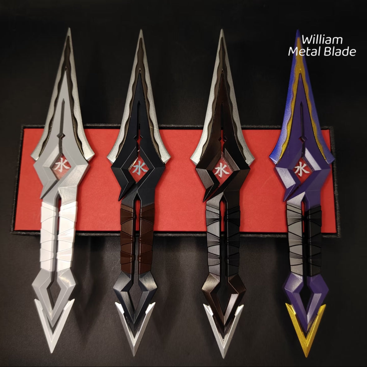 23CM/9.0" Kuronami Naru-Kami Metal Blunt Blade Kunai