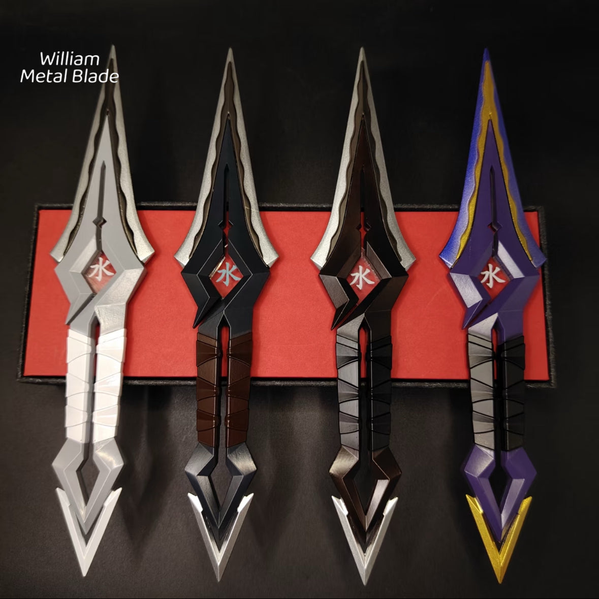 23CM/9.0" Kuronami Naru-Kami Metal Blunt Blade Kunai